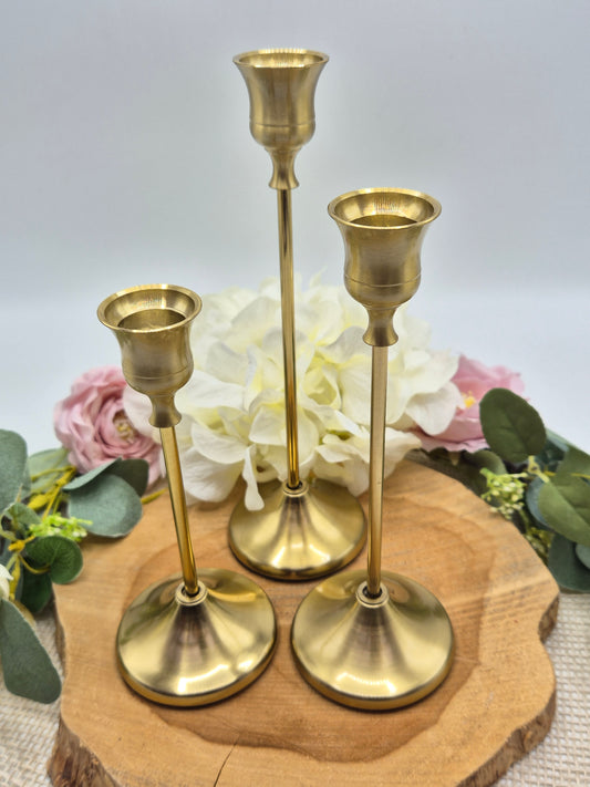 Stabkerzenhalter Antik (3-tlg.)