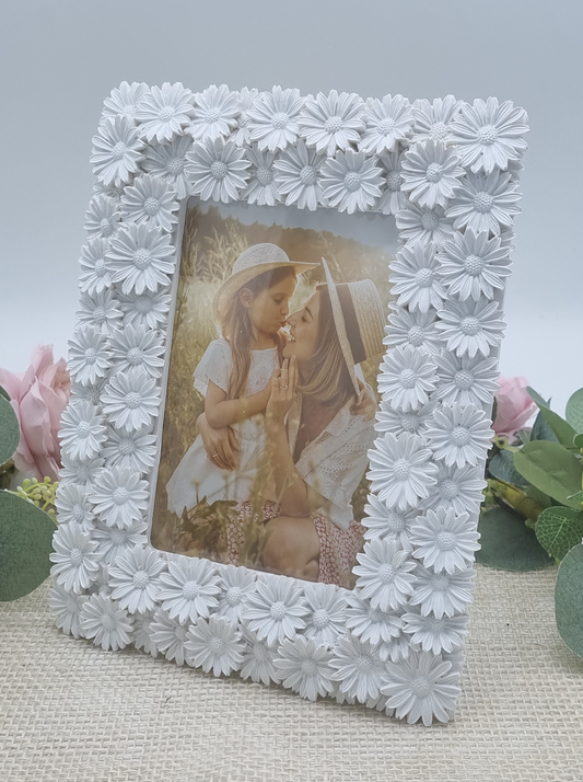 Bilderrahmen Margeriten