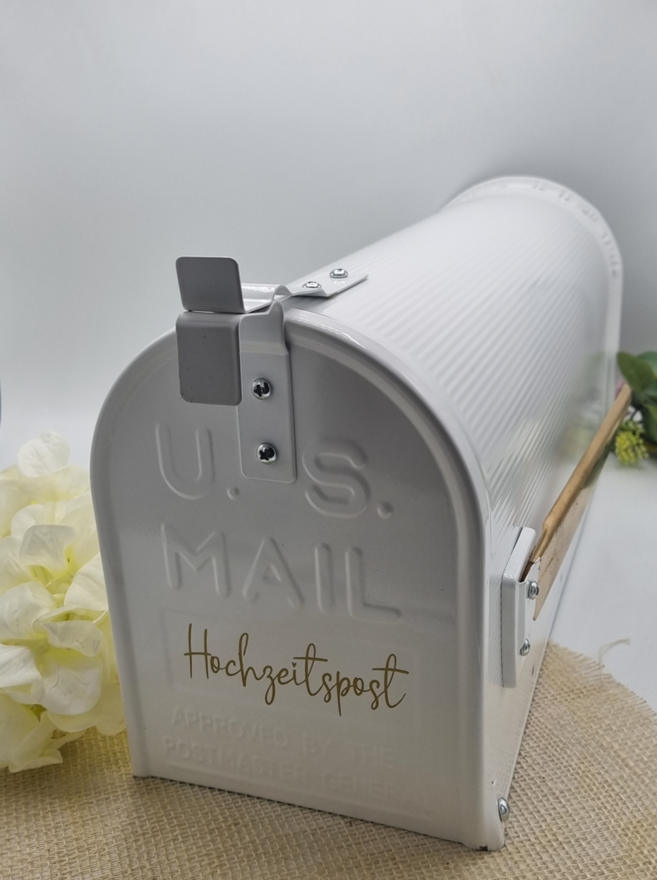 Kartenbox | Briefkasten weiß | Hochzeitspost