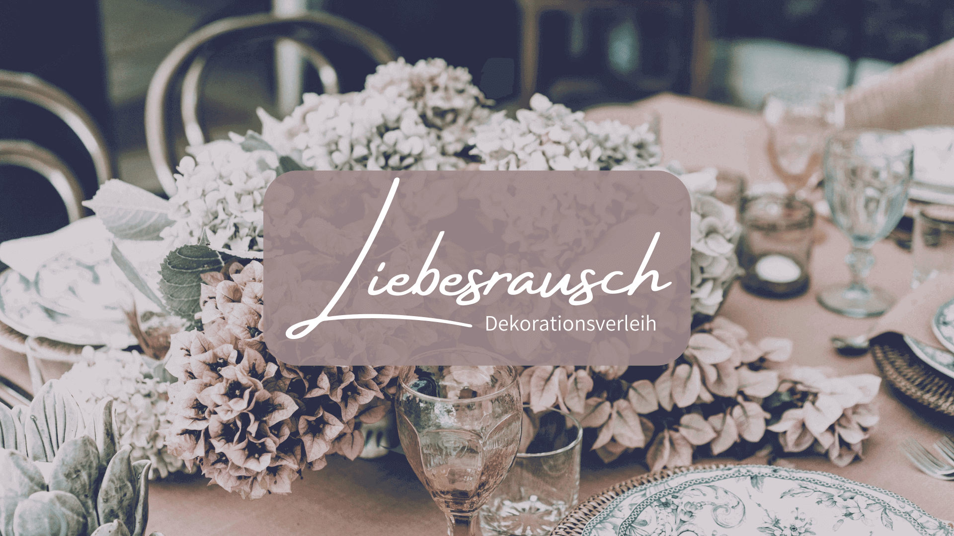 Titelbild Liebesrausch Dekorationsverleih