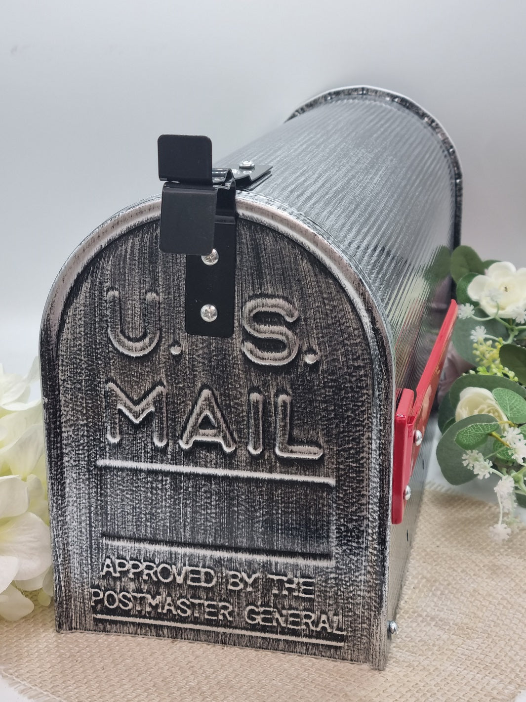 Kartenbox US Mail black