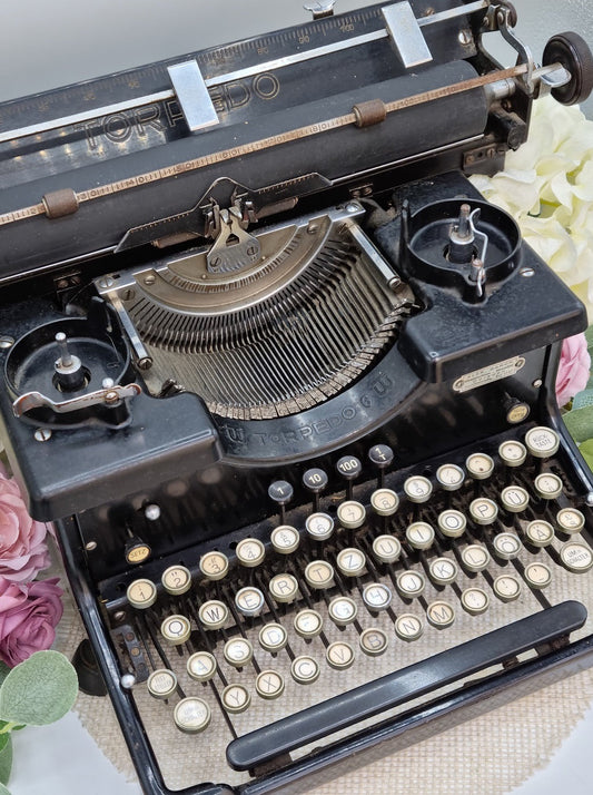 Deko-Schreibmaschine Romantik