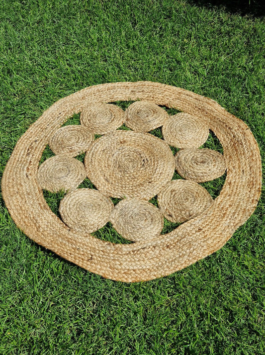 Sisalteppich Magda rund