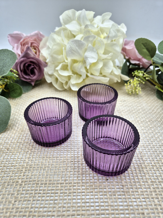 Teelichthalter Purple