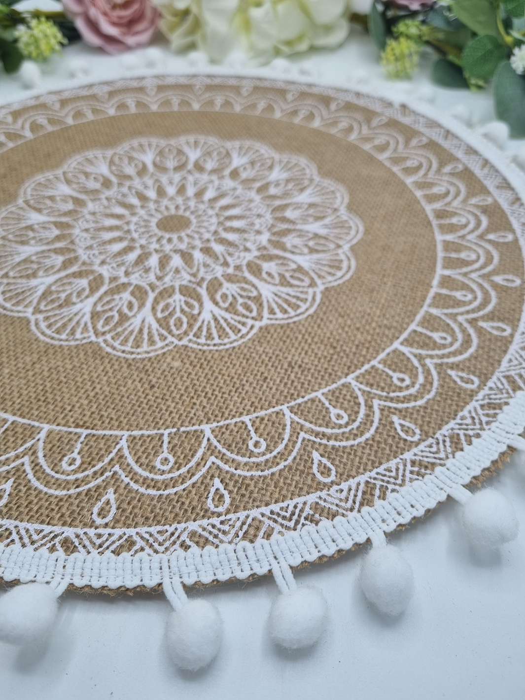 Jute-Tischset Bommel