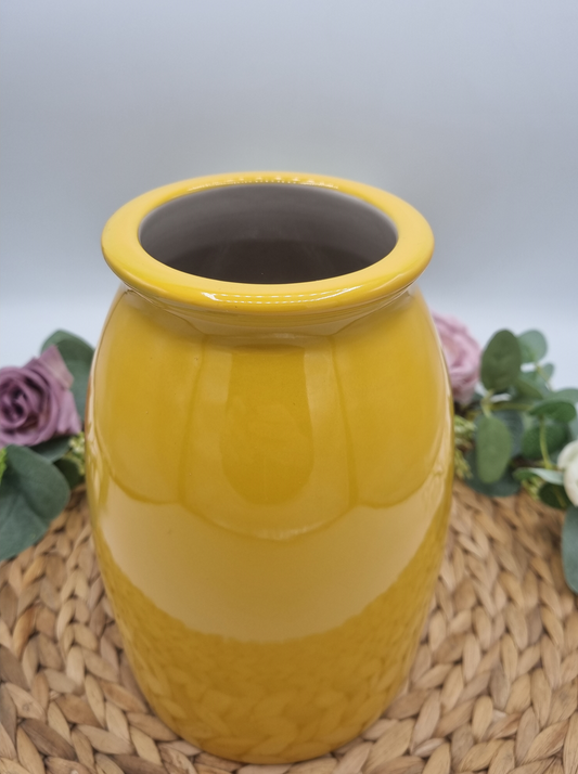Vase Elsa gelb