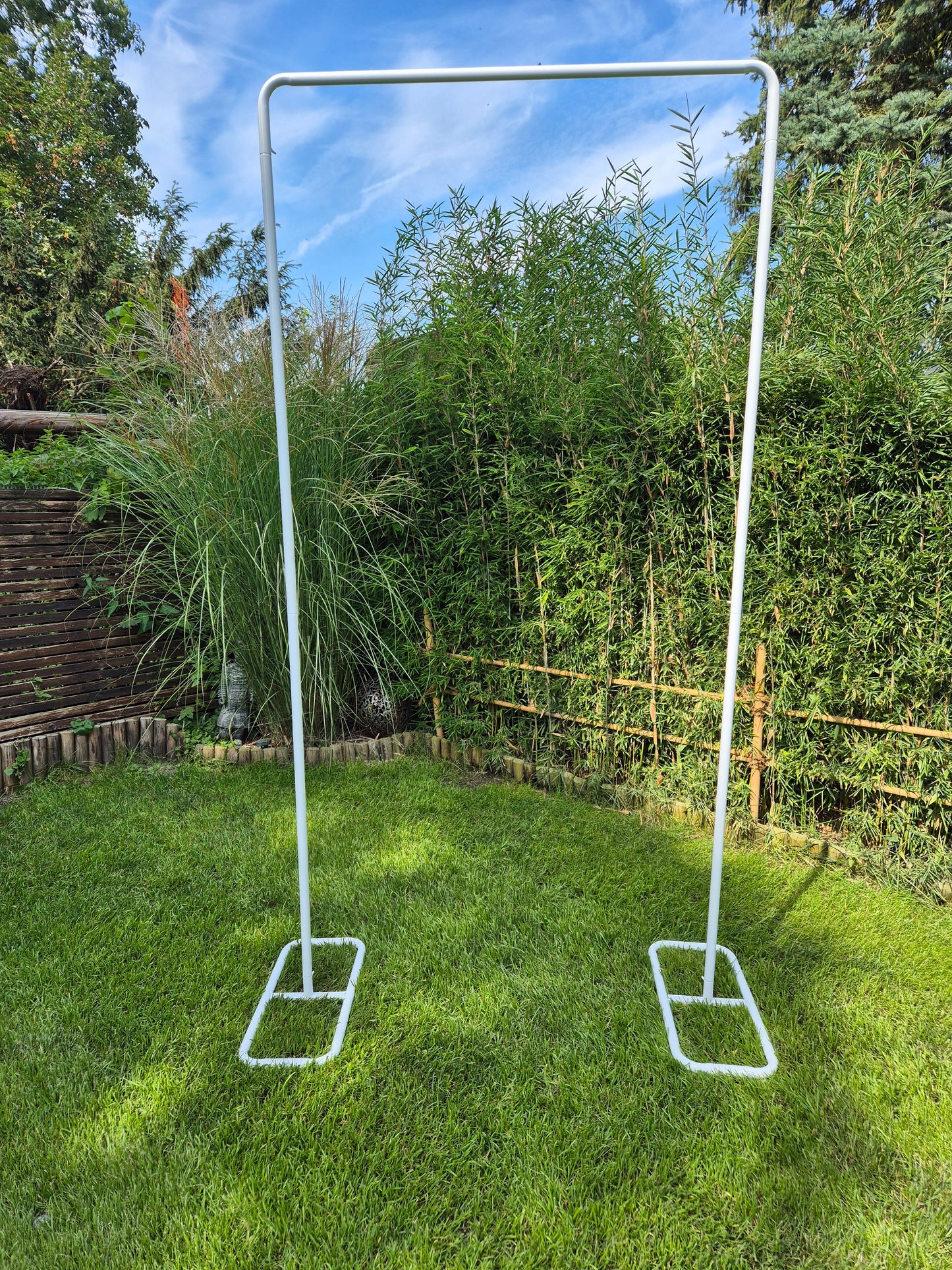 Traubogen 1x2m weiß