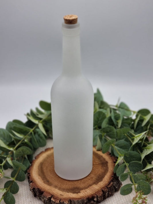 Lichtvase Iris weiß