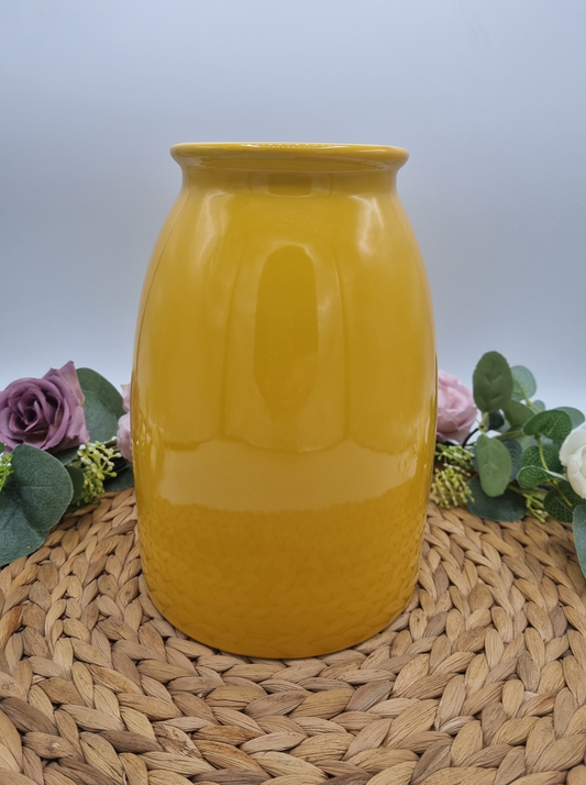 Vase Elsa gelb